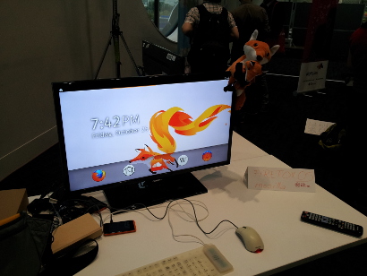 Mozilla Festival - Science Fair - Firefox OS Booth Image